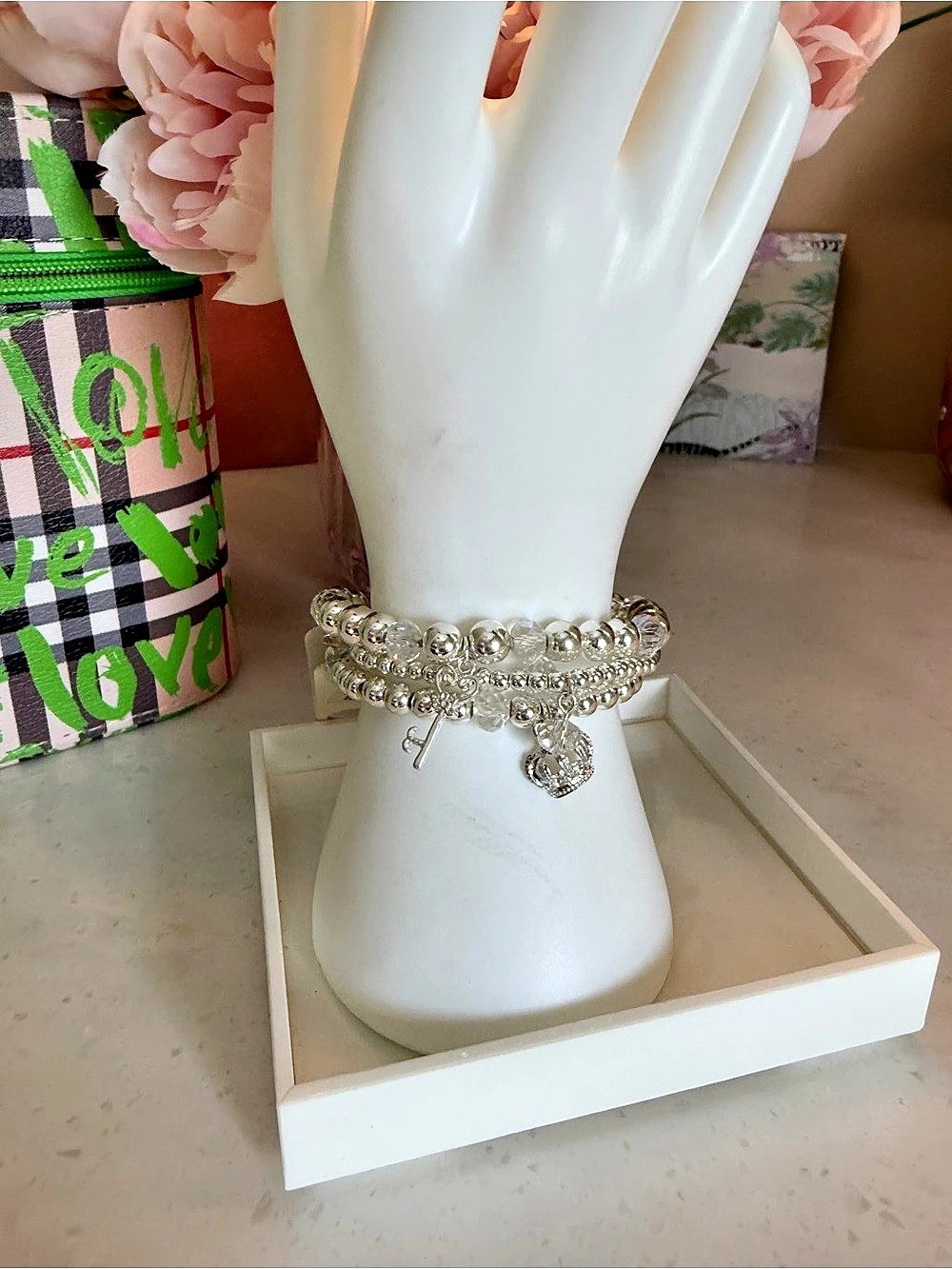 DISNEY Princess Silver-Tone Charm Bracelet NWT